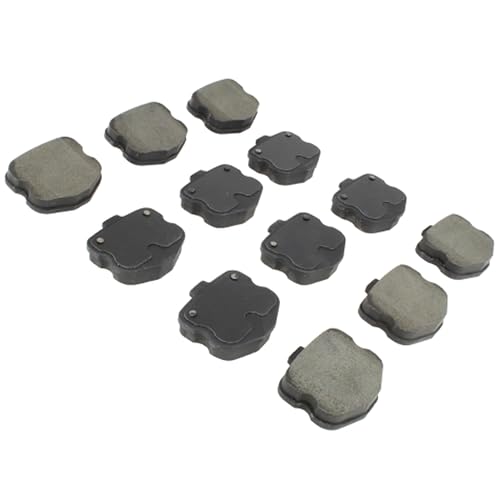 Image of QUALITY-BUILT Front Ceramic Brake Pads, Premium 1001-1185C, Compatible with 2006-2013 Chevrolet Corvette