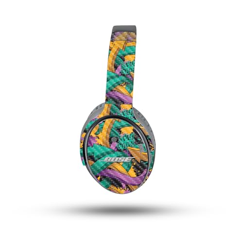 Image of MightySkins Skin Compatible with Bose QuietComfort 35 II Headphones - Puppy Fall | Protective, Durable, and Unique Vinyl Decal wrap Cover | Easy to Apply, Remove, and Change Styles