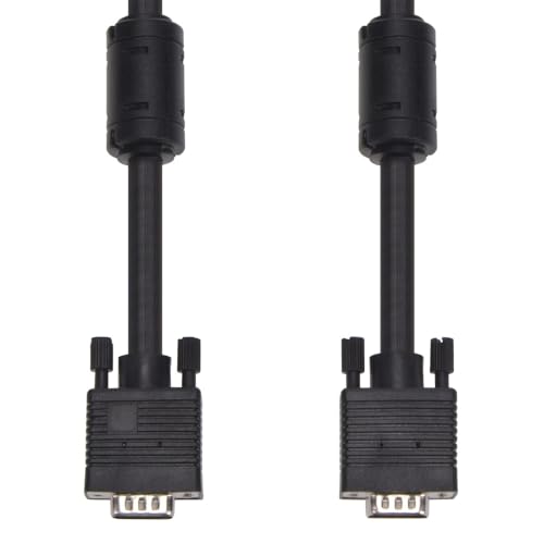 Futureonics (20 Pack 25Ft SVGA Male to Male Cable w/Ferrite Core - 25 Feet