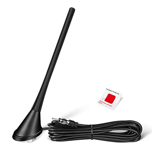 Antenne radio voiture amplifiée Eightwood pour éliminer les interférences