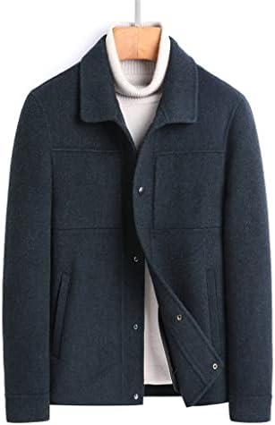 Handmade Sided Woolen Coat Short Shirt Collar Fashion Casual Warm Soft Jacket Coat