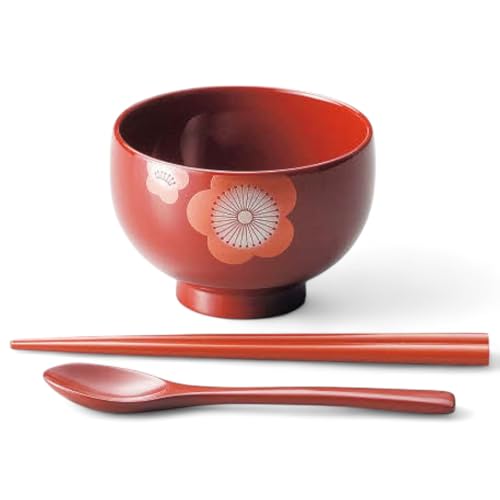 J-kitchens お椀 椀(木粉と樹脂の合成加工 漆塗り 手塗り) 箸 スプーン(木製 漆塗り 手塗り) PID-527421 日本製