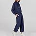 Women Sweatsuits 2 Piece Set Oversized Sweatshirt Lounge Sets Baggy Sweatpants Fall Fashion Outfits with Pockets 2025 Fashion Navy