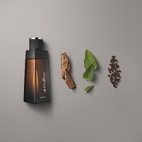 Image of Malbec O Boticario Wood Eau de Toilette - Long-Lasting Cologne for Men - Earthy Intense Woody French Oak Barrel-Aged Scent - Premium Mens Fragrance - 3.4 oz