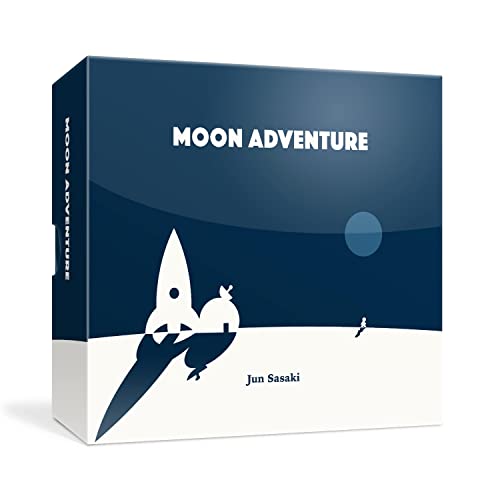 Oink Games Moon Adventure - Juego de Mesa para 2-5 Jugadores, Ideal para Viajes, Juego de Mesa (alemán)