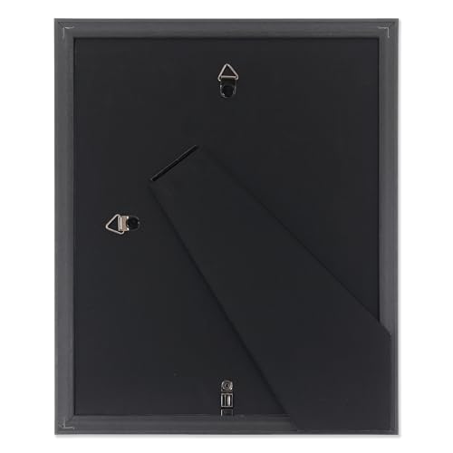 Image of Lawrence Frames Classic Bead Picture Frame, 8x10, Black