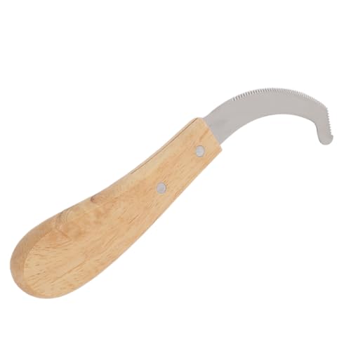 Main Trimmer Cavalo Main Sharpener Borracha Madeira Handle Ferradura Cortador De Aço Carbono Cortado