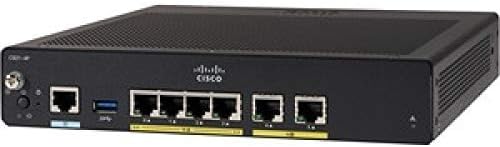 Cisco C921-4P ISR 900 Series 4-Port Integrated Services Router (Renewed)