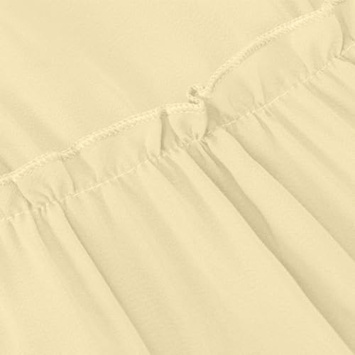 Lmdudan Pleated Long Skirts for Women Casual Elastic High Waisted Skirts A-Line Flowy Swing Skirt with Pockets 2025 Fashion3