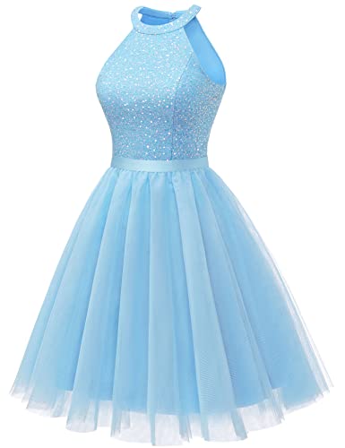 Cocktailkleid Dressystar Damen Paillettenkleid für verschiedene Anlässe