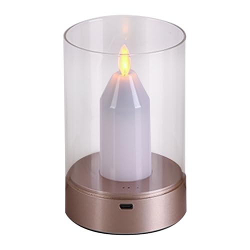 Lampe de Table Sans Fil au Design Épuré et Finition Métallique Noble