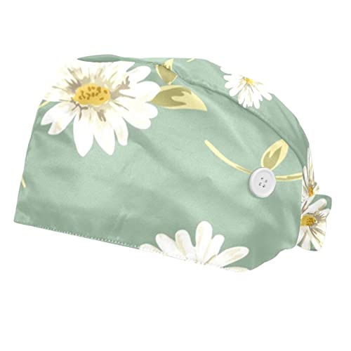 Chapeaux bouffants JDEZ anti-transpiration casquettes de travail ajustables