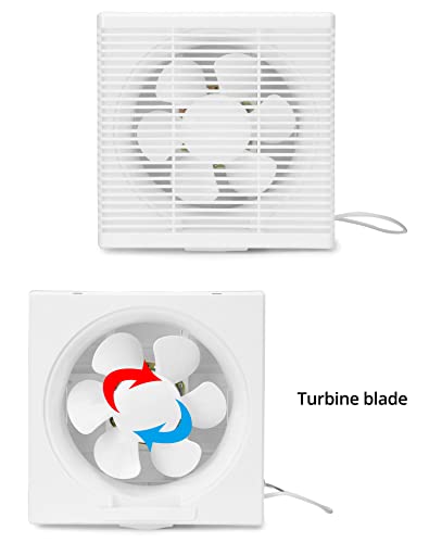 QWORK® Ventilatore di Scarico Ø 200mm, Ventilatori...