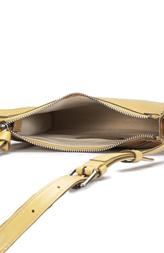 Image of Frye Women's Melissa Zip Crossbody Bag, Stylish Handbag with Adjustable Strap & Pockets