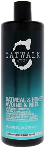 TIGI Catwalk Oatmeal and Honey Nourishing Shampoo for Unisex, 25.36 Ounce