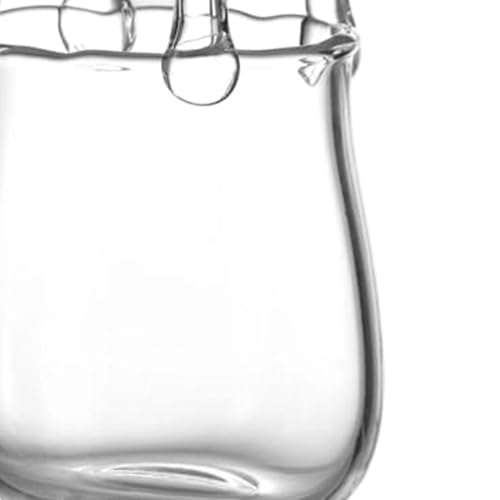 Vaso decorativo con forma de bolso de cristal resistente para casa 7
