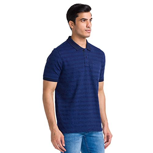 Image of Parx Fancy Blue T-Shirt (Size: 46)-XCKS00218-B9
