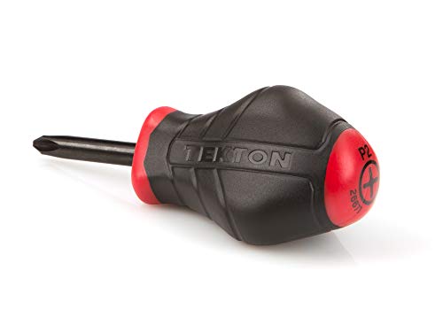 Image of TEKTON #2 Phillips x 1-1 /2 Inch Stubby Screwdriver | 26671 (Pack of 2)