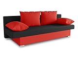 Freistehendes Sofa (Rücken auch überzogen)