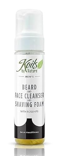 Koils By Nature Beard Face Cleanser Foam | 6 Fluid Ounces | Sooth, Purify & Stimulate Beard #TOP29