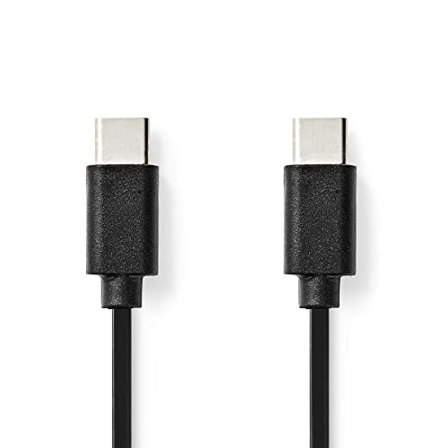 N CCGB60700BK10 - USB 2.0 Kabel, Stecker Typ C > Stecker Typ C, 1 m, Schwarz