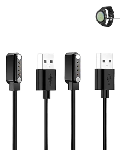 Câble de charge pour Polar Grit X2 lot de 2 cordons USB magnétiques