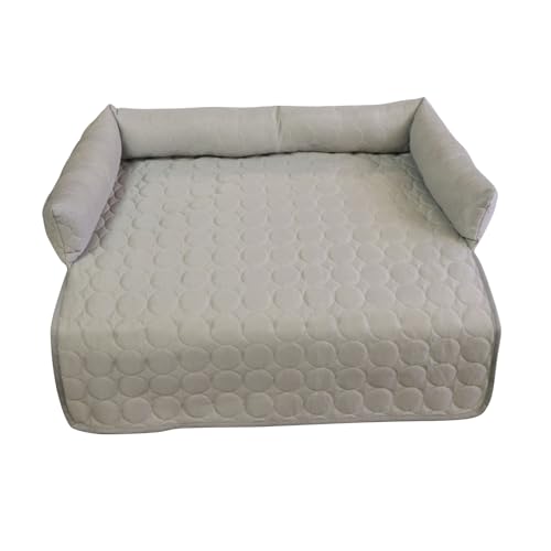 Cama de refrigeración para perros, cama refrescante para perros, alfombrilla para mascotas, cojín antideslizante reutilizable para mascotas pequeñas y medianas mayores, cachorros, dormitorio, sala de