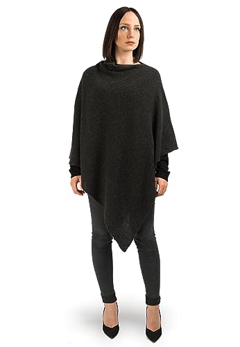 DALLE PIANE CASHMERE - Poncho 100% Cashmere - Made...