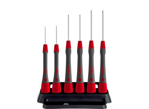 Wiha 263PK601 PicoFinish 6-Piece Precision Screwdriver Set with Hex Head