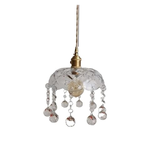 Lustre en cristal résistant pour remplacer un éclairage de salon sombre et vieillot