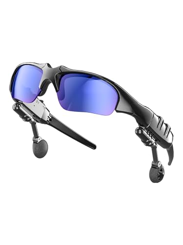 AI Smart Glasses with Language Translator for Men with Speakers Wireless Translation Bluetooth Headphones Bike Cycling Sunglasses for women that Play Music Lentes Inteligentes Riding Glasses