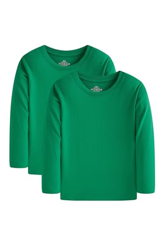 Image of Cadidi Dinos Boys Girls Long Sleeve Shirts Cotton Casual Crewneck Printed Kids T-Shirts