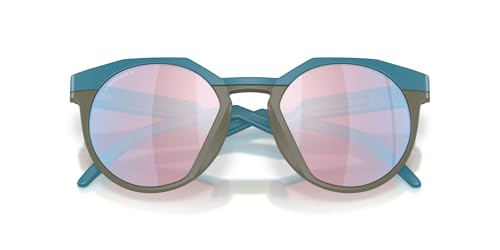 Image of Oakley Sunglasses for Men - OO9242 HSTN High-Bridge, Round Sunglasses PRIZM Lenses