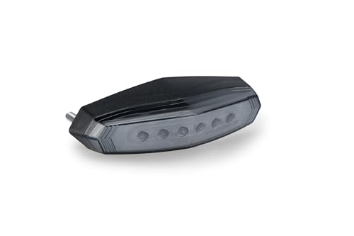 Feux arrière LED moto Puig 22346W transparent haute visibilité homologué