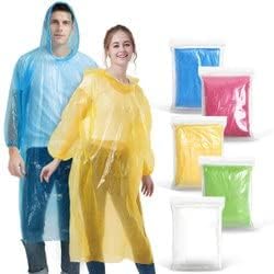 Set Of 3 Pcs Unisex Disposable Waterproof Emergency Raincoat, Rain Poncho, Portable Rain Card For Outdoor Activities Camping, Hiking, Sports, Heavy Rain for Kids Adults Pack Of 1-image-18