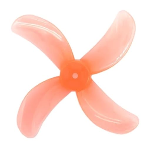 Hélices 40mm drone FPV anti-vibration : 8 paires accessoires 1609-4 1.5mm rose