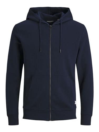 JACK & JONES Homme Jjebasic Zip Hood Noos Cardigan Sweater,...