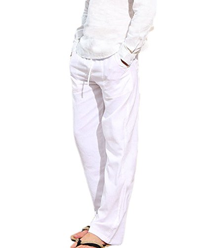 🎇pantalon blanco playa hombre envío en 24 Horas ✔️ vaqueros.store - 【 2022  】