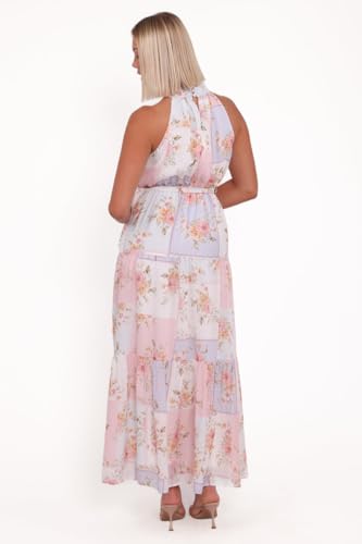 Image of Petal & Pup Women's Caroline Maxi Halter Dress