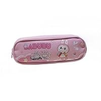 Jolie Trousse de Dessin animé Mignonne pour garçons et Filles, Nouveau Sac à Crayons de Grande capacité,Rose