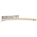 Shark Shark 14007 Long Handled Carbon Steel Scratch Brush with Scraper