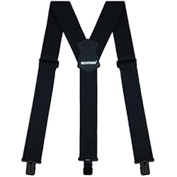 Amazon.com: MELOTOUGH Men's Suspenders Y Back 2 Inch Wide