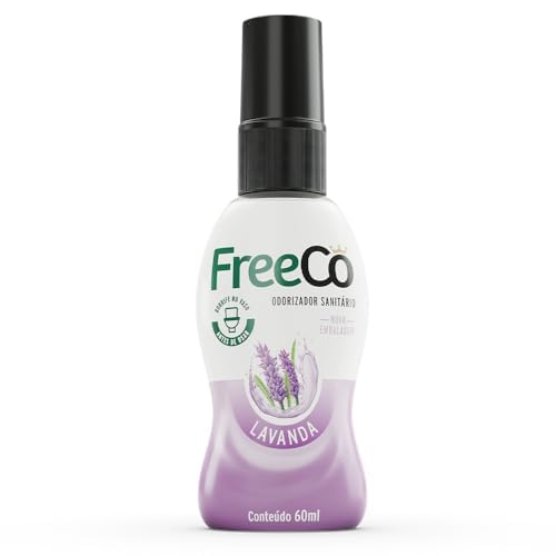 Freeco Before-you-go WC-Spray, stoppt Gerüche, bevor es mit ätherischen Ölen beginnt, ideal für Zuhause, Büro, öffentliche Räume und Reisen, 2er-Pack, 2 x 60 ml – Duftduo: Zitrus- und Lavendel