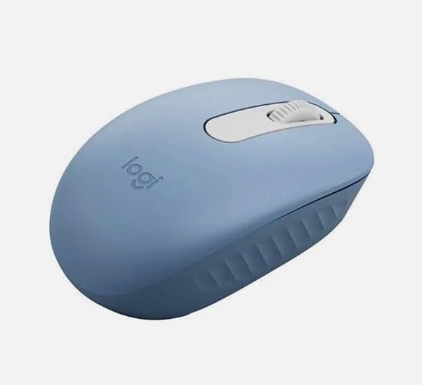 Logitech M196 Bluetooth Wireless Mouse, Compact and Portable Mouse for Laptops, Tablets and More, 12-Month Battery, Smooth Tracking, Compatible with PC and Mac, Windows and macOS - Blue/Gray (RENEWED) - 4