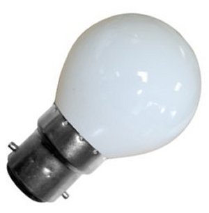 10 X Golf Ball 25W BC Opal Lamp - GOLF25WBCOPT
