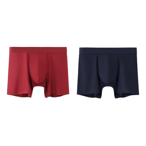 ELEPHANT&RABBIT Men's 120S Micro-Modal Underwear 2-Pack - Luxury Silky Boxer Briefs
