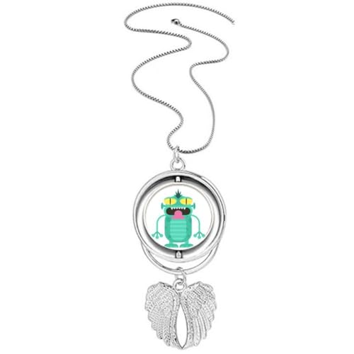 Collier créature extraterrestre ailes d'ange un bijou poétique et mystique