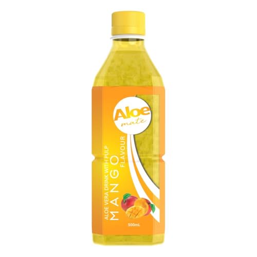 Aloe Mate Aloe Vera, 20 x 500mL, Mango