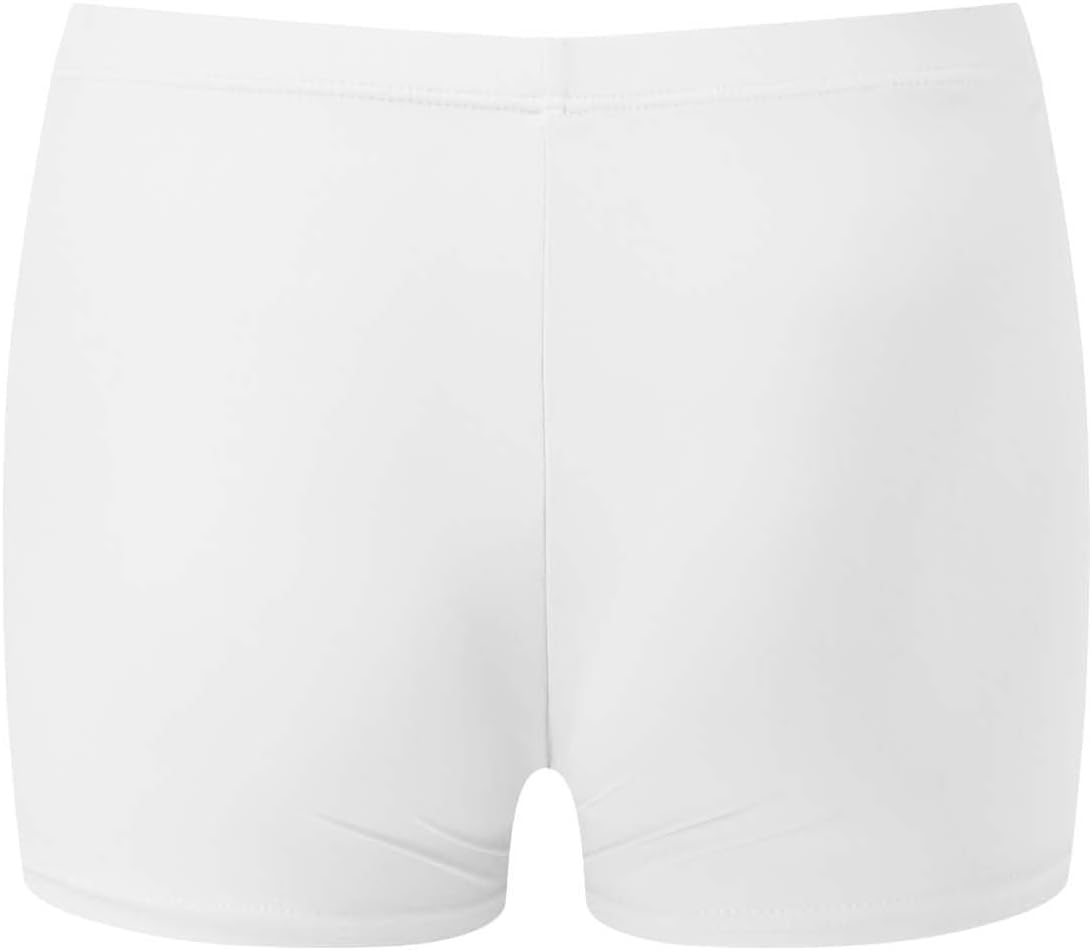 Girls Swim Shorts UPF 50+ Sun Protection Boyshort Swimsuit Quick Dry Stretchy Rash Guard Swimming Bottoms 5-13Years Bowtie