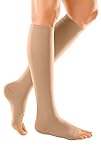 medi Duomed Soft (BS CCL 1) Compression Stockings Below Knee Open Toe Beige Medium